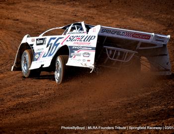Springfield Raceway (Springfield, MO) – MLRA Founders Tribute – February 28-March 1, 2025. (Todd Boyd photo)