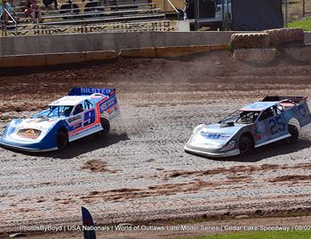 Cedar Lake Speedway (New Richmond, WI) – World of Outlaws Case Late Model Series – USA Nationals – August 1st-3rd, 2024. (Todd Boyd photo)