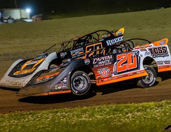 34 Raceway (West Burlington, IA) – Lucas Oil Late Model Dirt Series – Slocum 50 – July 11th, 2024. (Heath Lawson Photo)