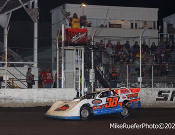 Shelby County Speedway (Harlan, IA) – Malvern Bank East Series – Rallen Zeitner Memorial – July 12th, 2025. (Mike Ruefer photo)