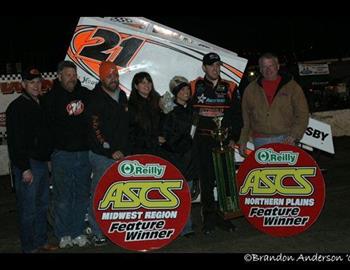 Brian Brown wins Saturdays feature