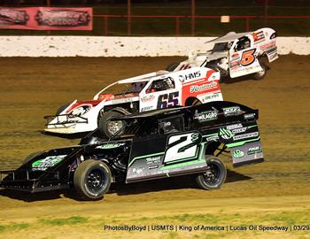 Lucas Oil Speedway (Wheatland, MO) – United States Modified Touring Series (USMTS) – King of America XIV – March 27-29, 2025. (Todd Boyd photo)