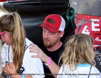 Monett Motor Speedway (Monett, MO) – USRA Heartland Modified Tour (HMT) – Larry Phillips Memorial – June 27-28, 2025. 