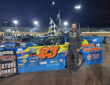 Kyle Peterlin bested the Wissota Late Model action at Hibbing (Minn.) Raceway on Saturday, July 22.