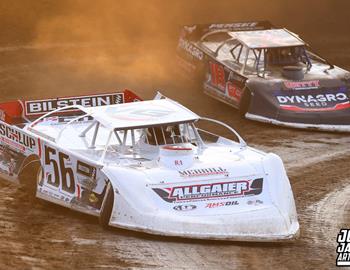 Tri-City Speedway (Granite City, IL) – Midwest Auto Racing Series (MARS) Late Model Championship – May 23, 2025. (Josh James Artwork photo)