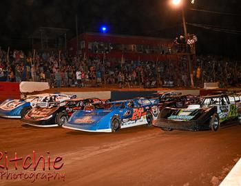 Cherokee Speedway (Gaffney, SC) – Hunt the Front Super Dirt Series – Rock Gault Memorial – June 22nd, 2024. (Ritchie Photography)