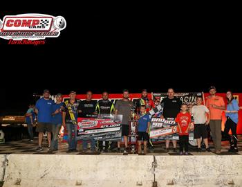 Kyle Beard picked up the $12,000 COMP Cams Super Dirt Series Super Late Model win on Saturday, May 6 at Batesville Motor Speedway (Locust Grove, Ark.).