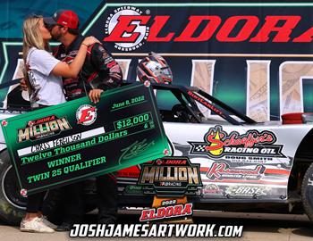 Eldora Speedway (Rossburg, OH) – Eldora Million – June 8th-9th, 2022. (Josh James Artwork)