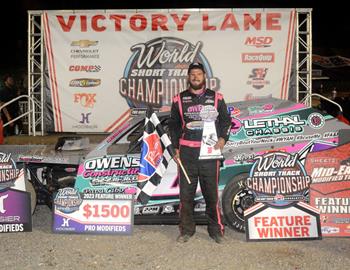 Dirt Track at Charlotte (Concord, NC) – World Short Track Championship – October 26th-28th, 2023. (Chris Dolack Photo)