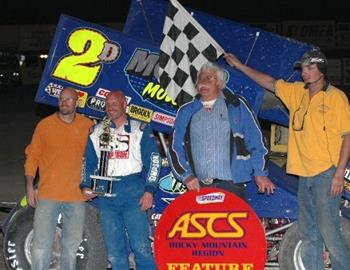 Randi Miller takes Saturdays feature at Thunder Mountain Speedway