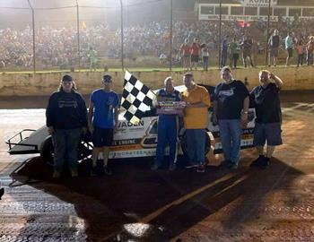 Ken Schrader won the Modified Sportsman feature at Rome (Ga.) Speedway on October 11, 2021.