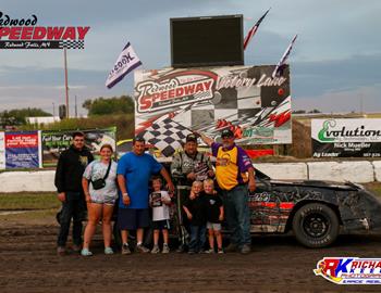 Curt Lund wins at Arlington Raceway June 6