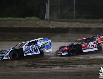 Peoria Speedway (Peoria, IL) – MARS Modified Championship Series – Garry Swibold Memorial – April 26th, 2025. (Josh James Artwork)