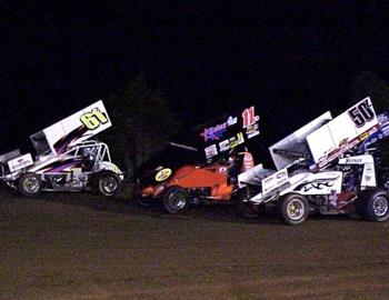 Chappell, Peebles & Jennings three-wide at Ada