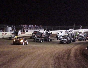 Three-wide at Batesville