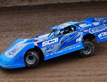 Haiden in action at Eldora Speedway on Sept. 7-9 during the World 100. (Josh James Artwork image)