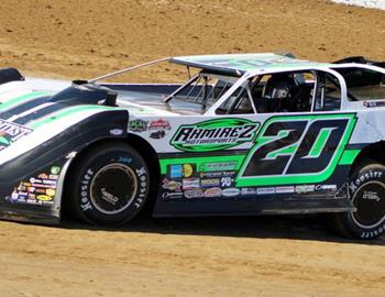 Jimmy Owens pocketed a $5,000 prelim win in LOLMDS competition on Friday night at Smoky Mountain Speedway.