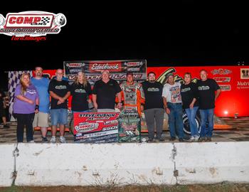 B.J. Robinson raced to his third COMP Cams Super Dirt Series Super Late Model win of 2024 on Saturday, Sept. 21 at Batesville Motor Speedway.