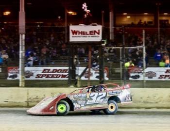 Bobby Pierce wins the Dirt Track World Championship at Eldora Speedway on October 19