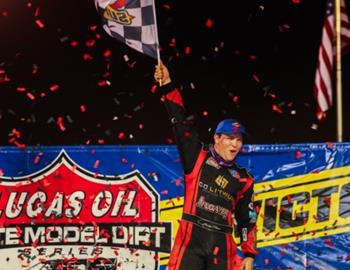 Bobby Pierce wins the finale night after a clean sweep at the North/South 100 at Florence Speedway on Aug. 10