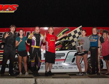 Wendell Wallace wins at Batesville Motor Speedway on June 29