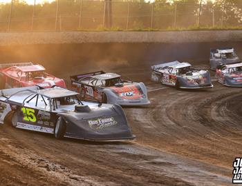 Tri-City Speedway (Granite City, IL) – Midwest Auto Racing Series (MARS) Late Model Championship – May 23, 2025. (Josh James Artwork photo)