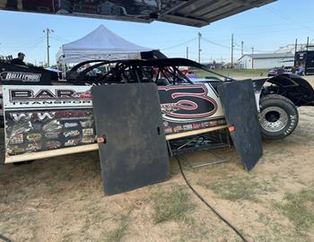Jon Mitchell competes in the Mississippi State Championship Challenge Series (MSCCS) event at Super Bee Speedway (Chatham, LA) on July 5, 2025. (Collin Bell photo)
