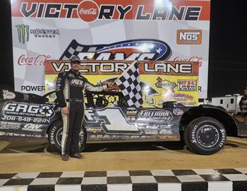 Payton Freeman wins Shaeffers Southern Nationals at East Alabama Motor Speedway on August 2