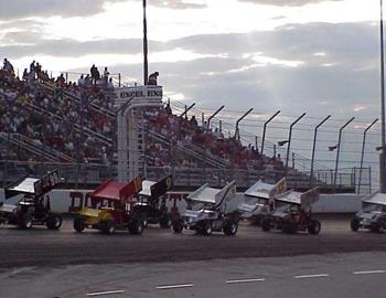 Frontstretch view