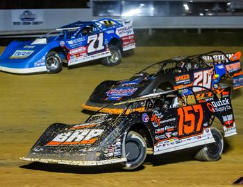 Brownstown Speedway (Brownstown, IN) – Lucas Oil Late Model Dirt Series – Indiana Icebreaker – March 22nd, 2025. (Heath Lawson photo)