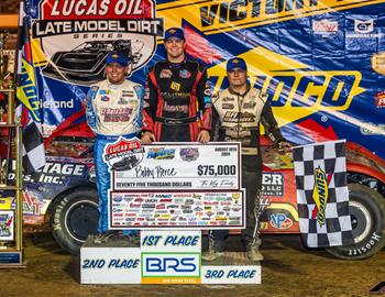 Florence Speedway (Walton, KY) – Lucas Oil Late Model Dirt Series – North/South 100 – August 8th-10th, 2024. (Heath Lawson Photo)