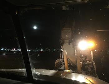 Not how you want to see your rig, on the back of a tow truck