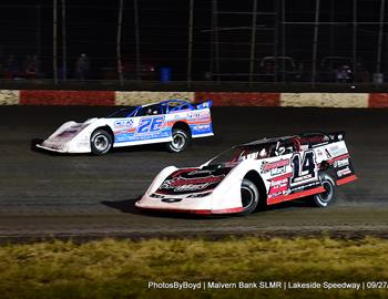 Lakeside Speedway (Kansas City, KS) – Malvern Bank West Series – September 27th, 2024. (Todd Boyd photo)