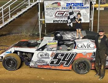 Dillan Daniels won at North Alabama Speedway on June 21.