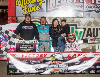 Heart O Texas Speedway (Elm Mott, TX) – American Racer USRA Modified Series – February 27, 2025. (ARMS photo)