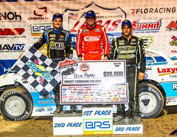 Muskingum County Speedway (Zanesville, OH) – Lucas Oil Late Model Dirt Series – Freedom 60 – July 6th, 2024. (Heath Lawson photo)