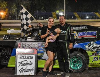 Dillon Knight captured his eighth win of the season with a strong performance at Riverside International Speedway on Saturday, September 13.