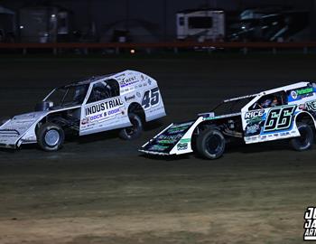 Farmer City Raceway (Farmer City, IL) – Midwest Auto Racing Series (MARS) – Illini 100– April 11-12, 2025. (Josh James Artwork photo)