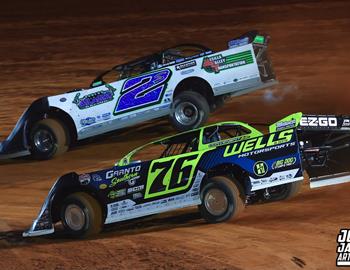 I-75 Raceway (Sweetwater, TN) – Hunt the Front Super Dirt Series – Championship Weekend – November 1st-2nd, 2024. (Josh James Artwork)