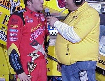 Terry McCarl  explains the magic to the crowd.