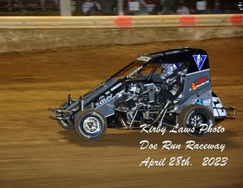 Doe Run Raceway (Doe Run, MO) -  April 28th, 2023. (Kirby Laws photo)