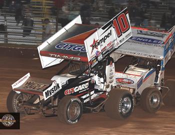 Lawton Speedway (Lawton, OK) – World of Outlaws NOS Energy Drink Sprint Car Series – Sooner State Showdown – March 28th, 2025.