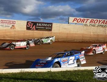 Port Royal Speedway (Port Royal, PA) - Lucas Oil Late Model Dirt Series – River Valley 40 – April 10th 2022. (SDS Photography)