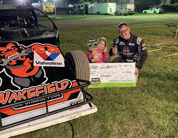 Jamie Davis picked up a pair of wins over the weekend at Dead Horse Creek Speedway.