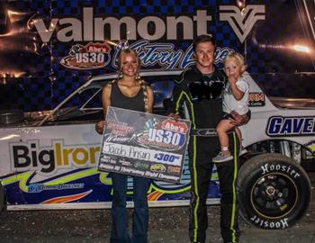 Jacob Ansen wins at US 30 Speedway on July 25