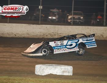 Magnolia Motor Speedway (Columbus, MS) – COMP Cams Super Dirt Series – Cotton Pickin – October 11-12, 2024. (Turn 3 images photo)