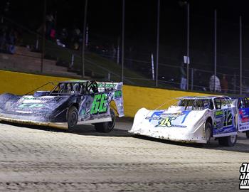 Senoia Raceway (Senoia, GA) – Castrol FloRacing Night in America – Peach State Classic – November 15th-16th, 2024. (Josh James Artwork)