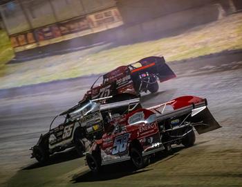 Hamilton County Speedway (Webster City, IA) – United States Modified Touring Series (USMTS) – 15th Annual Spring Classic – April 11-12, 2025. (RacinDirt.com photo)