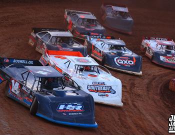 Duck River Raceway Park (Shelbyville, TN) – DIRTcar Summer Nationals Hell Tour – July 6th, 2025. (Josh James Artwork)