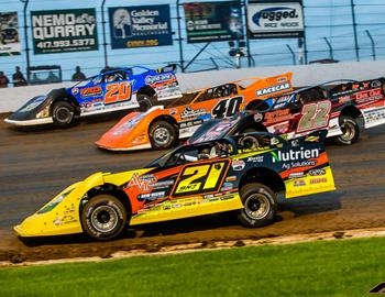 Lucas Oil Speedway (Wheatland, MO) – Lucas Oil Late Model Dirt Series (LOLMDS) – Show-Me 100 – May 28th-29th, 2021. (Heath Lawson photo)